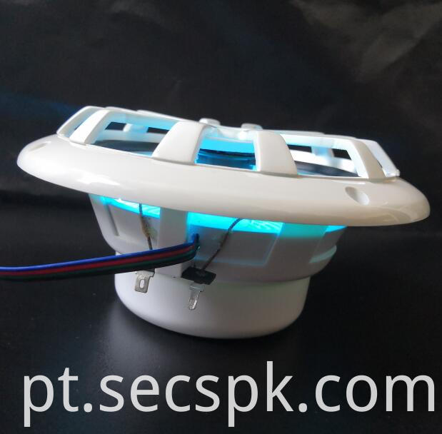 Alto-falante coaxial multicolorido de 4 ohms 4 Ohm Led Multicolor Coaxial Speaker